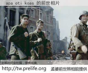 apa oti koas 的前世相片