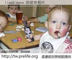linux nano 的前世相片
