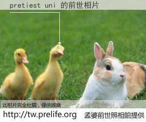 pretiest uni 的前世相片