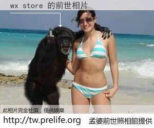 wx store 的前世相片