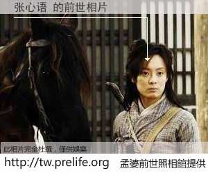 张心语 的前世相片