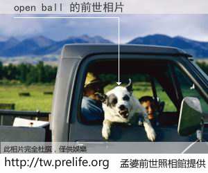 open ball 的前世相片