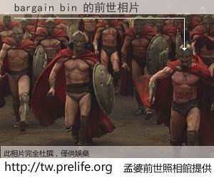 bargain bin 的前世相片