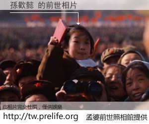 孫歡懿 的前世相片