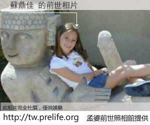 蘇鼎佳 的前世相片