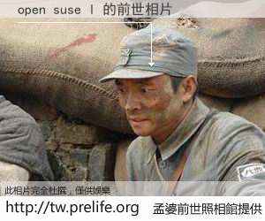 open suse l 的前世相片
