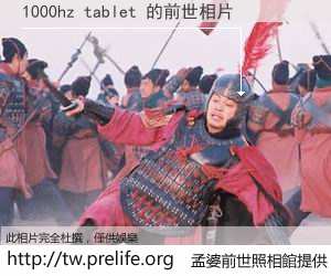 1000hz tablet 的前世相片