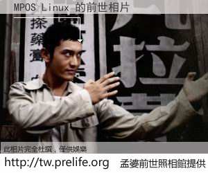 MPOS Linux 的前世相片