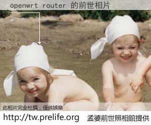 openwrt router 的前世相片
