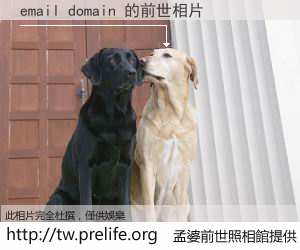 email domain 的前世相片