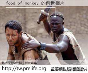 food of monkey 的前世相片