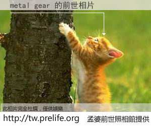 metal gear 的前世相片