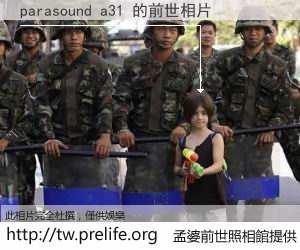 parasound a31 的前世相片