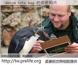 denim tote bag 的前世相片