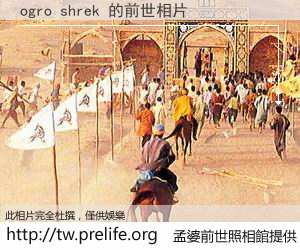 ogro shrek 的前世相片