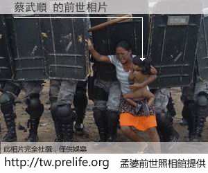蔡武順 的前世相片