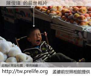 陳俊瑋 的前世相片