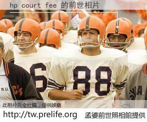 hp court fee 的前世相片