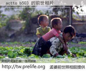 actto b503 的前世相片