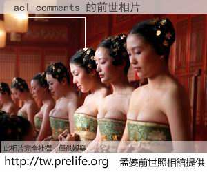 acl comments 的前世相片