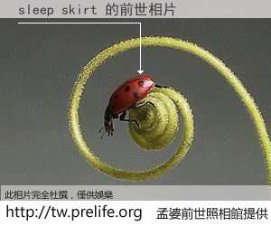 sleep skirt 的前世相片