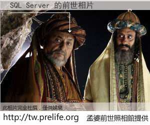 SQL Server 的前世相片