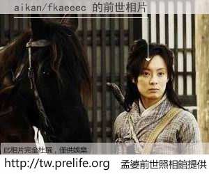 aikan/fkaeeec 的前世相片