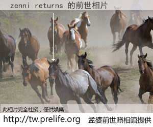 zenni returns 的前世相片