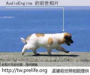 AudioEngine 的前世相片