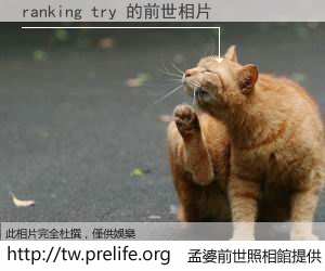 ranking try 的前世相片